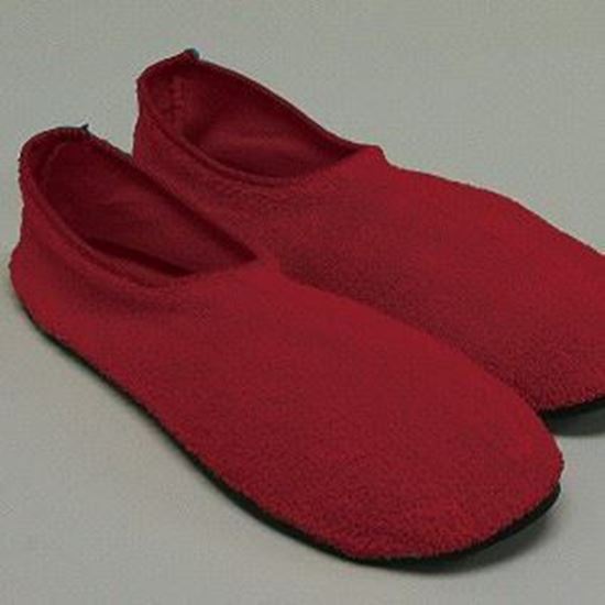 Large Slippers Red Repton Medical